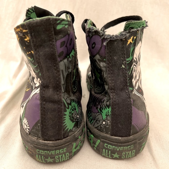 Converse Chuck Taylor All Stars Joker Batman DC Comics High Tops - Picture 3 of 13